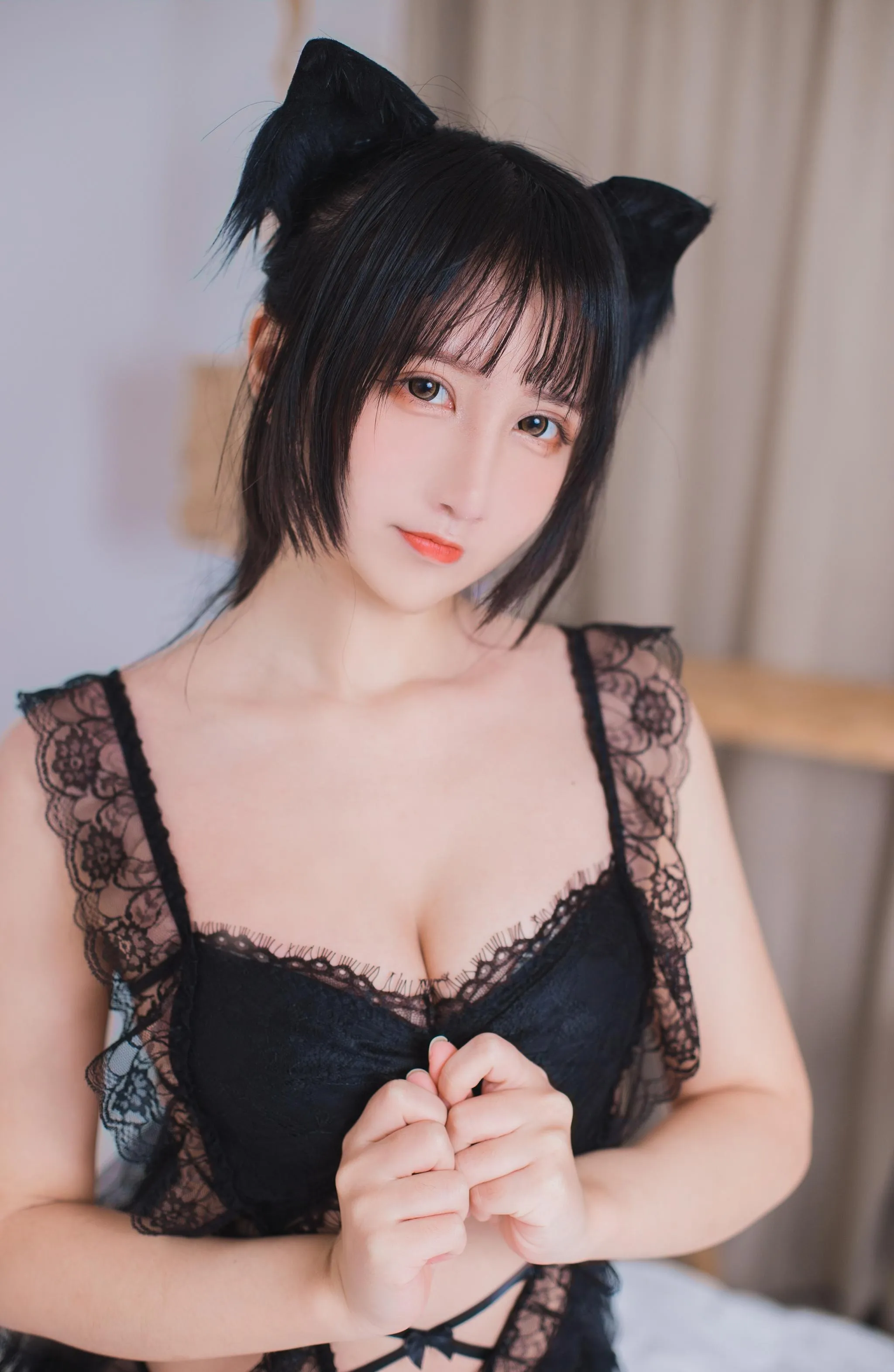 NO.47 九曲Jean-黑色猫耳 [28P]插图5
